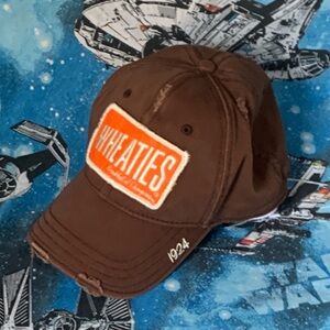 Wheaties Embroidered Patch Hat Cereal Basketball Cap men’s OSFA